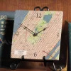ScreenCraft Tileworks LLC Personalized Marble Map Clock