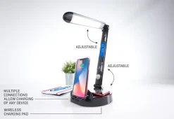 Grand Fusion Housewares, Inc. Phone Charging Desk Lamp