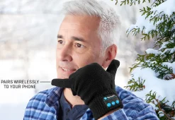 Teleshop Inc. Phone Gloves with Bluetooth