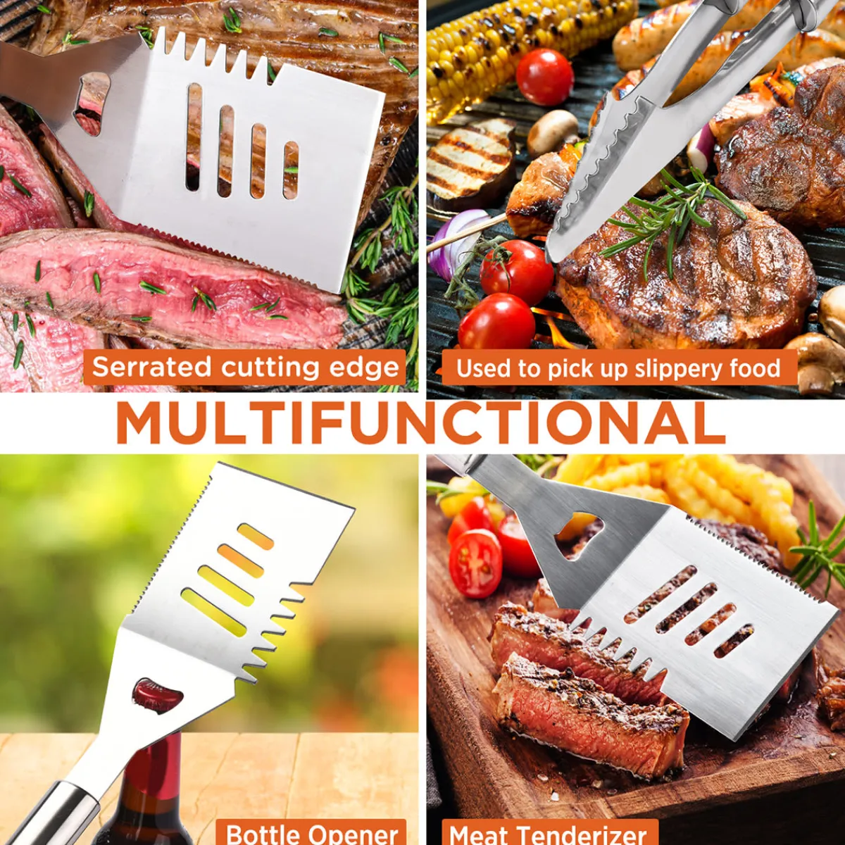 BH Home Good LLC 25-Piece BBQ Accessory Set