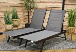 Vivere Ltd. 2-Piece Urban Sun Loungers