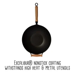 Escali Corp dba Kitchen Supply 10-Piece 14'' Nonstick Wok Set