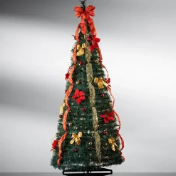 Sharper Image Pop-Up 6 Ft. LED Christmas Tree