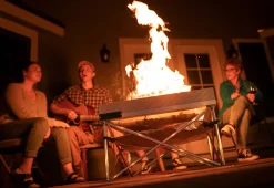 Sharper Image Pop-Up Fire Pit