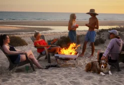 Sharper Image Pop-Up Fire Pit