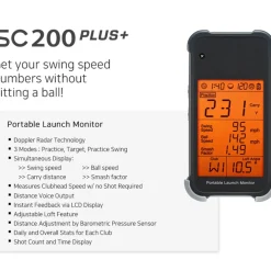 Sharper Image Portable Golf Launch Monitor