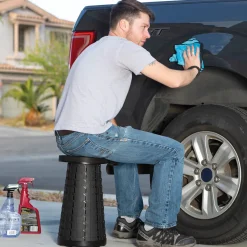 GoPlus (Costway) Portable Retractable Stool