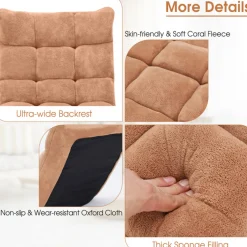 Sentry Industries, Inc. 14-Position Adjustable Cushioned Floor Chair