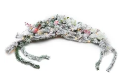 Sharper Image Pre-Lit Mailbox Wreath
