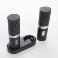 Sharper Image Rechargeable Salt and Pepper Mill Set by