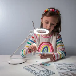 Teleshop Inc. Rechargeable Tabletop Magnifier Lamp