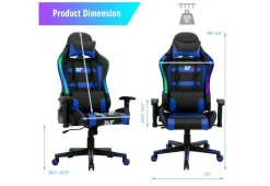 GoPlus (Costway) Remote Adjustable Swivel Gaming Chair