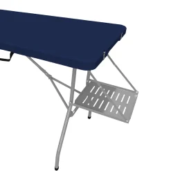 Creative Outdoor Distributor Rolling Table with 4 Folding Chairs Combo
