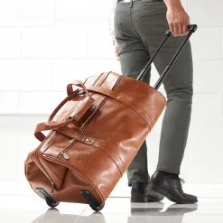 Kingport Industries, LLC Rolling Wide Mouth Duffel Bag
