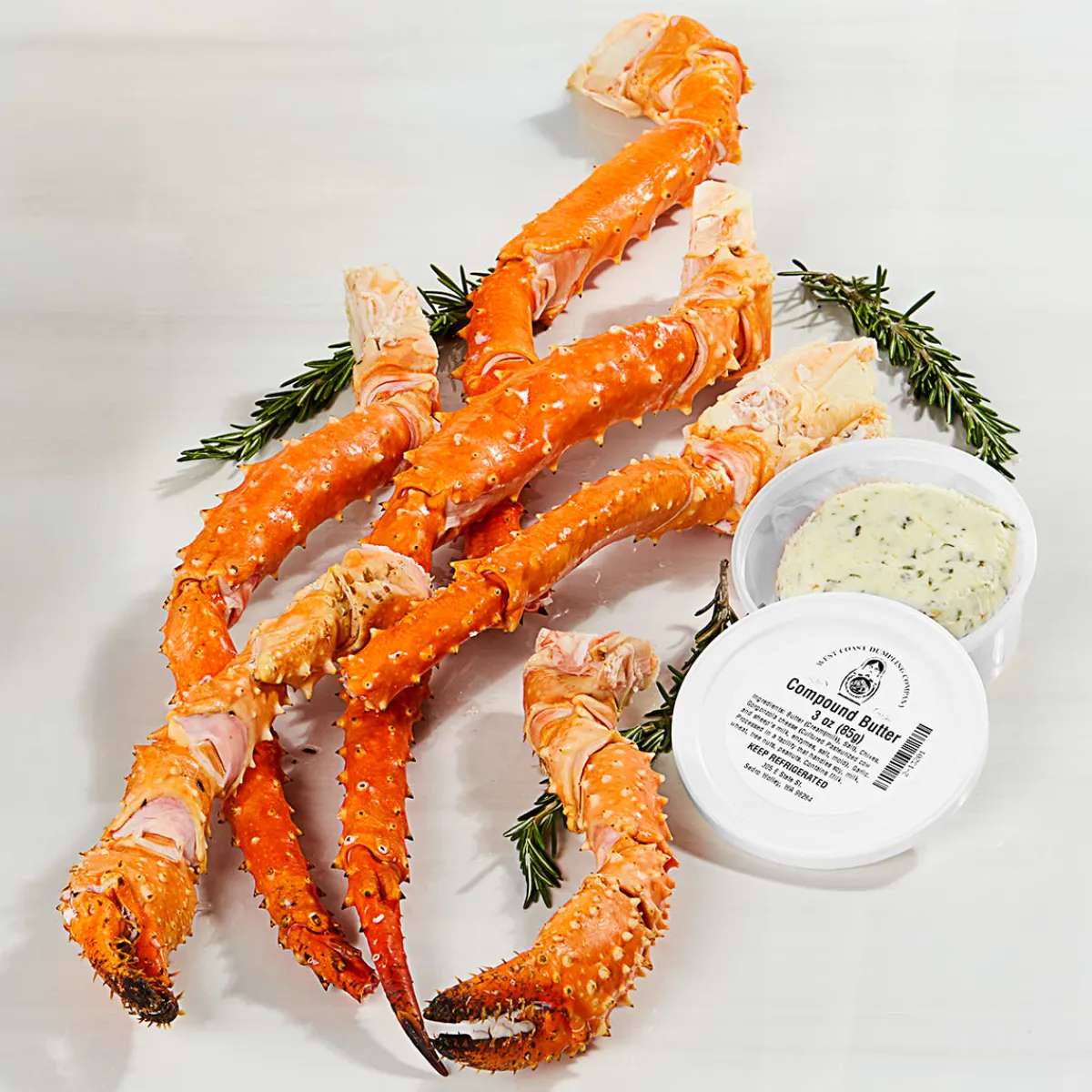SeaBear Company SeaBear Smokehouse Alaskan Golden King Crab Legs and Claws