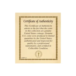 UPM Global LLC Selectively Gold-Layered Presidential Seal JFK Half Dollar Stainless Steel Goldtone Coin Money Clip