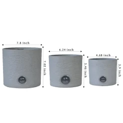 Bloomscape Self-Watering Cylinder Pot System for Indoor Plants (Set of 3)