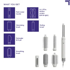 Zadro Inc Sharper Image Revel Hair 6-in-1 Multi-Styler