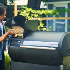 Grill Daddy Brush Co. Smart Wood Pellet Smoker Grill