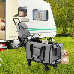 Overland LLC Soft Rolling Pet Carrier