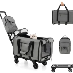 Overland LLC Soft Rolling Pet Carrier