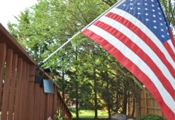 Maxsa Innovations Solar LED Flagpole Light