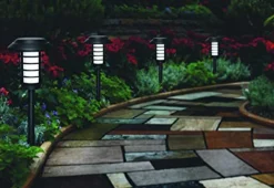Maxsa Innovations Solar Pathway Lights (Set of 4)