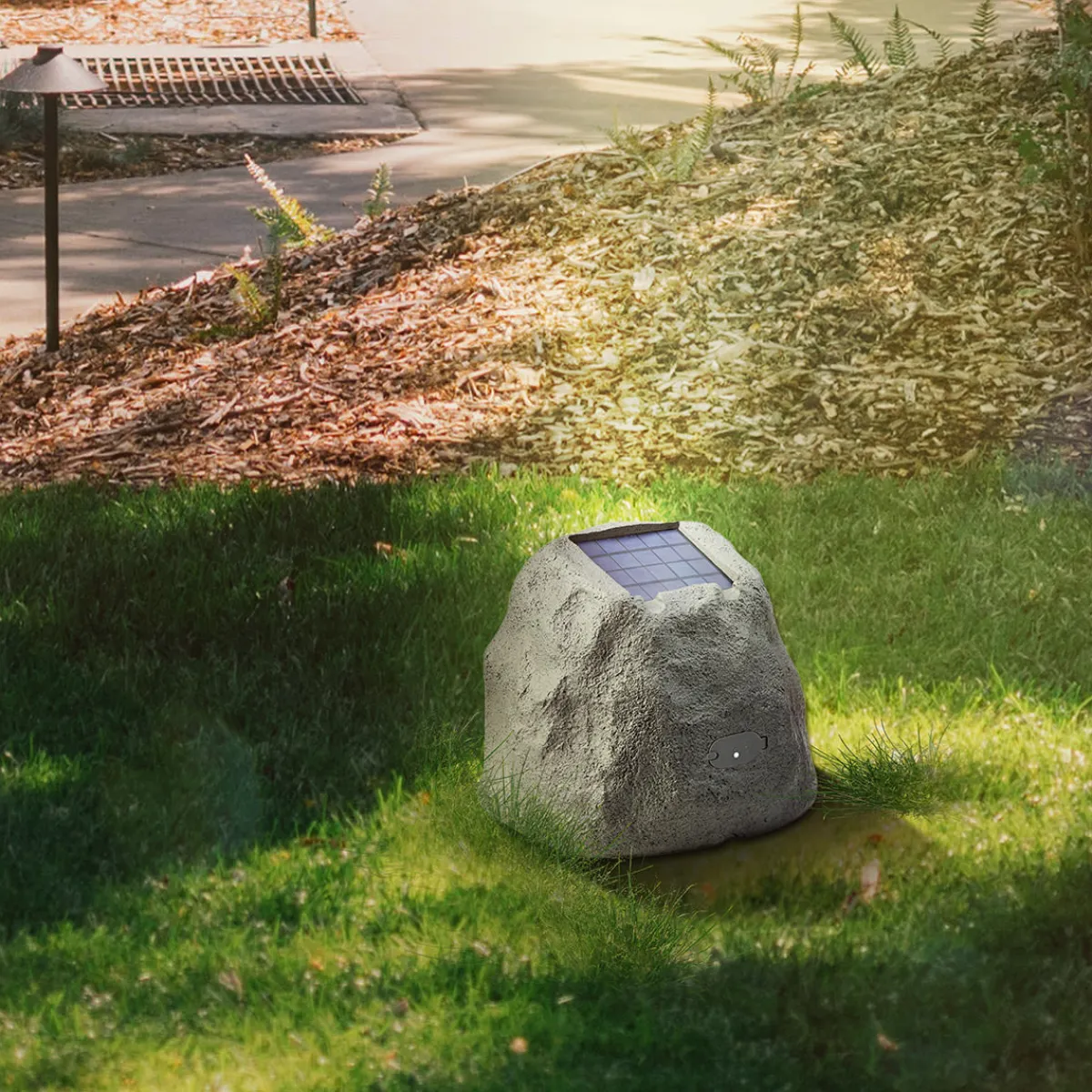 Innovative Concepts u0026 Design dba Gemini Sound Solar Powered Bluetooth Rock Speaker with Multilink