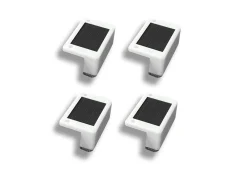 Maxsa Innovations Solar Powered LED Deck Lights (Set of 4)