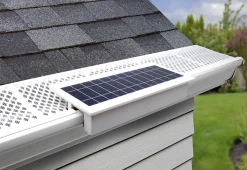 BISS Product Development, LLC Solar Powered Security Flood Light