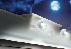 BISS Product Development, LLC Solar Powered Security Spotlight