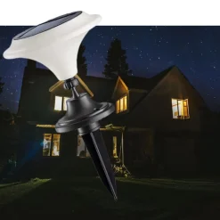 Xodus Innovations Solar-Powered LED Martini Lamp Lights (Set of 2)