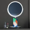 MerchSource Spa Studio LED Vanity Mirror with Wireless Charging by Sharper Image
