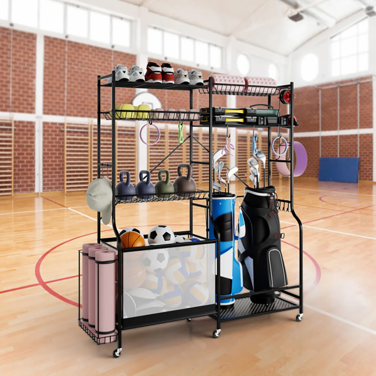 GoPlus (Costway) Sports Equipment Garage Organizer