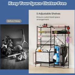 GoPlus (Costway) Sports Equipment Garage Organizer