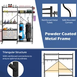 GoPlus (Costway) Sports Equipment Garage Organizer