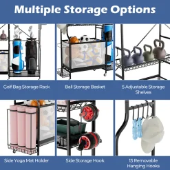 GoPlus (Costway) Sports Equipment Garage Organizer