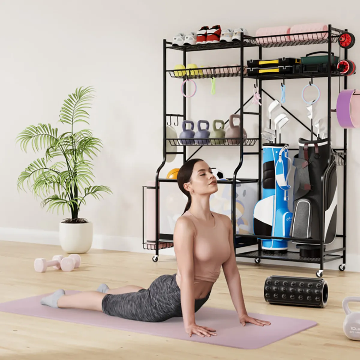 GoPlus (Costway) Sports Equipment Garage Organizer