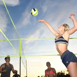 Escalade Sports 4-Square Volleyball Badminton Set Combo