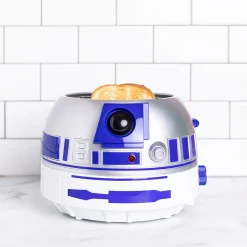 Uncanny Brands, LLC Star Wars R2-D2 Light-Up 2-Slice Toaster