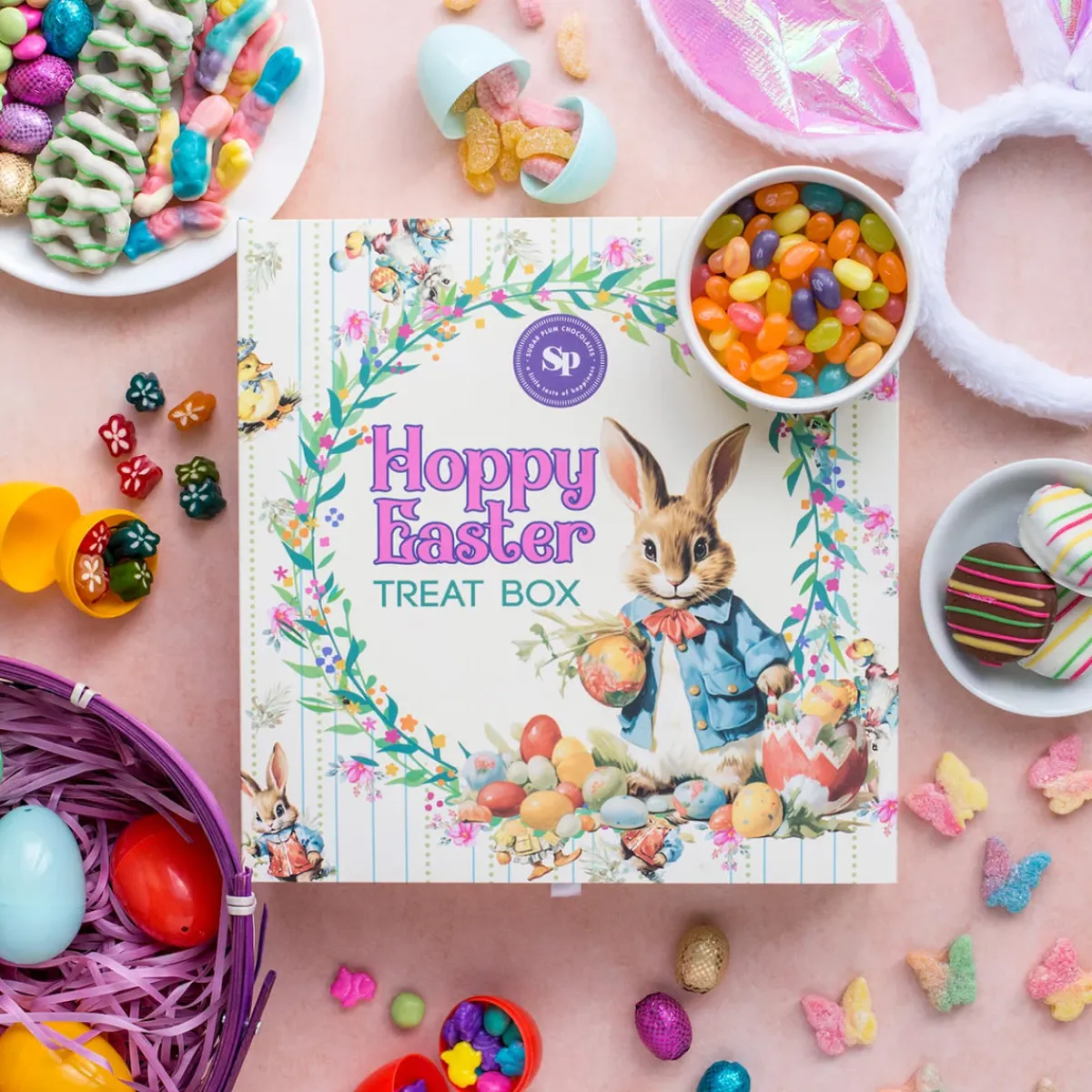 Sugar Plum Inc Sugar Plum Hoppy Easter Treats Box