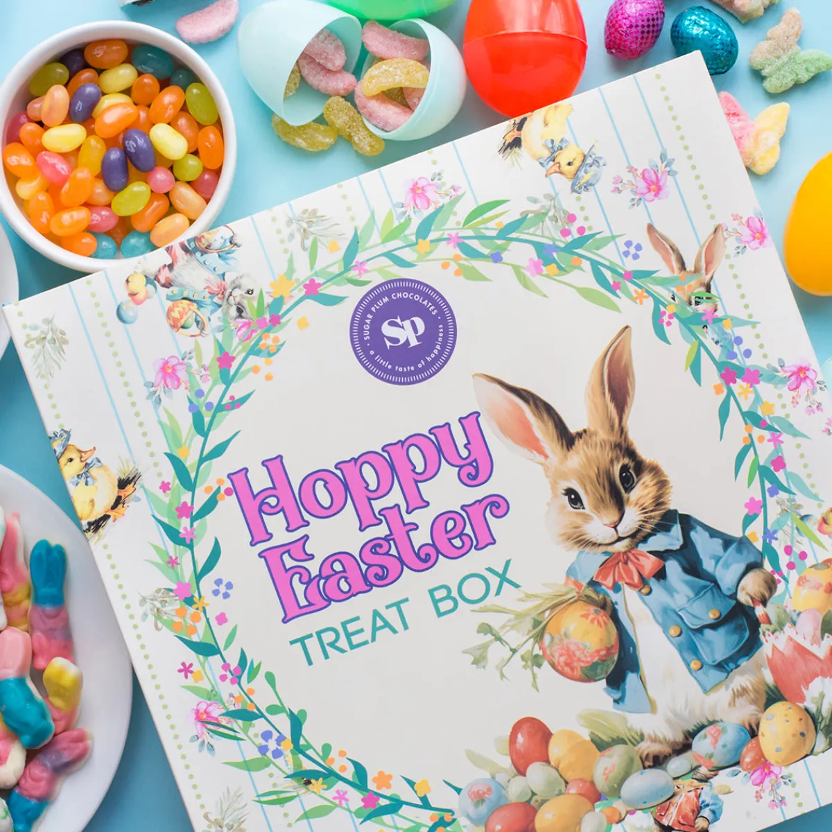 Sugar Plum Inc Sugar Plum Hoppy Easter Treats Box