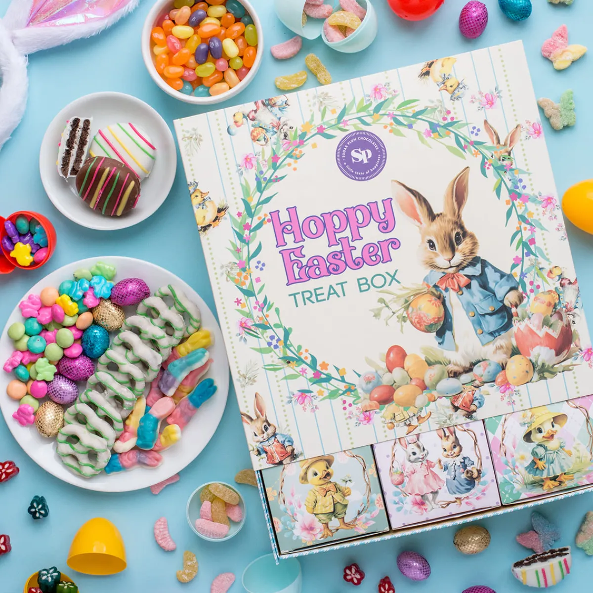 Sugar Plum Inc Sugar Plum Hoppy Easter Treats Box