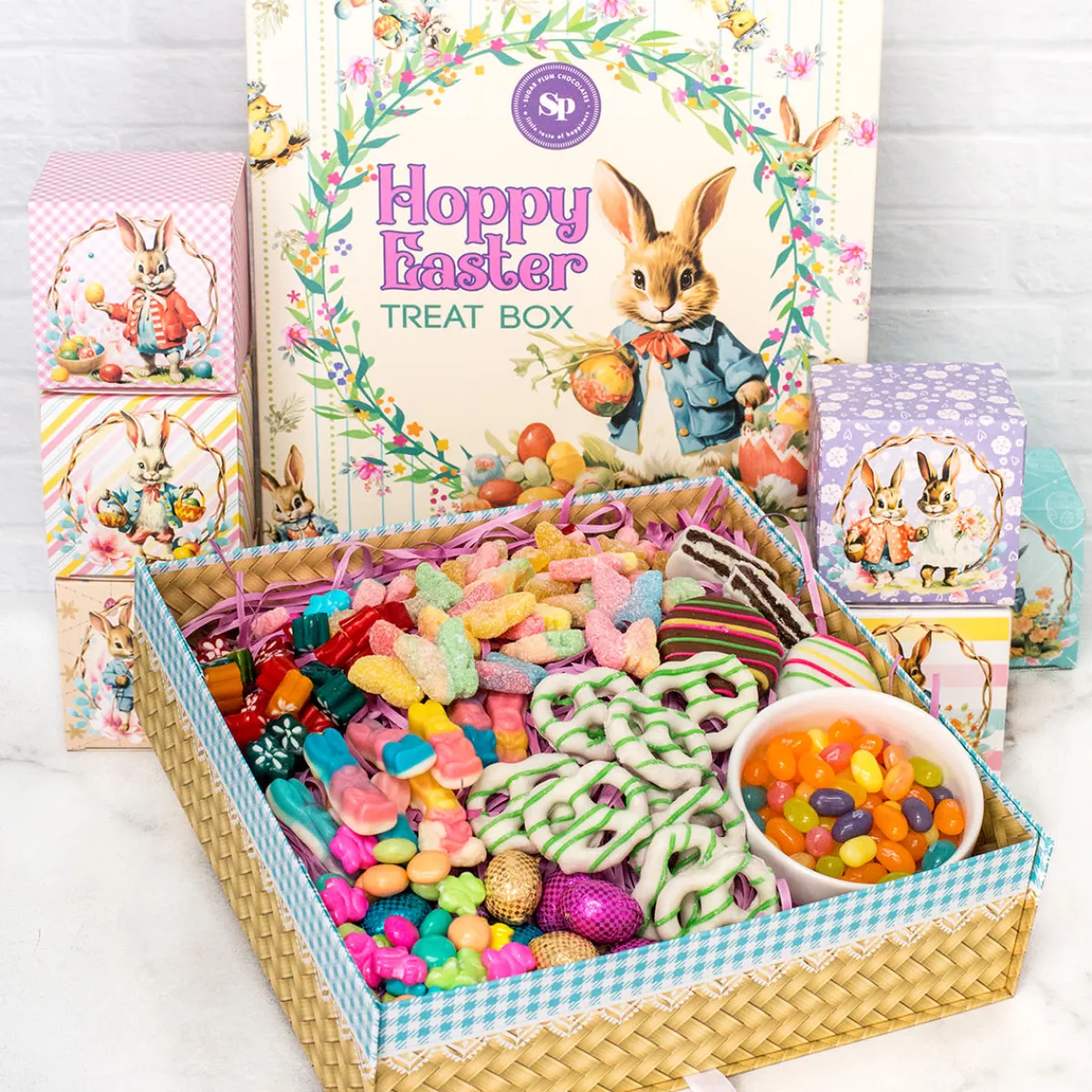 Sugar Plum Inc Sugar Plum Hoppy Easter Treats Box