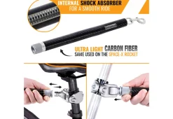 Zadro Inc Swiveling Dog Bike Leash Attachment