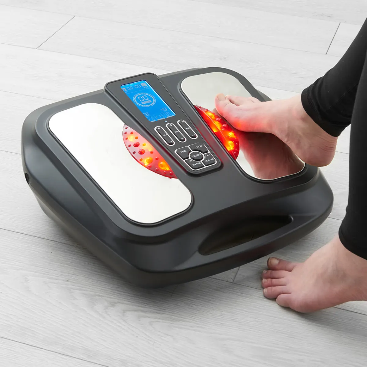 Sharper Image T.E.N.S. Foot Massager with Infrared Heat