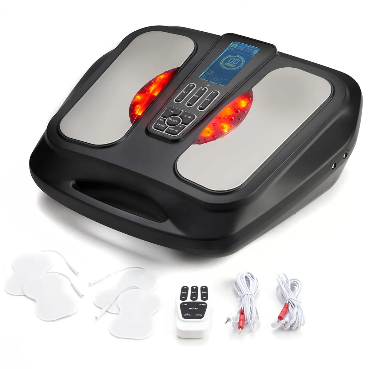 Sharper Image T.E.N.S. Foot Massager with Infrared Heat