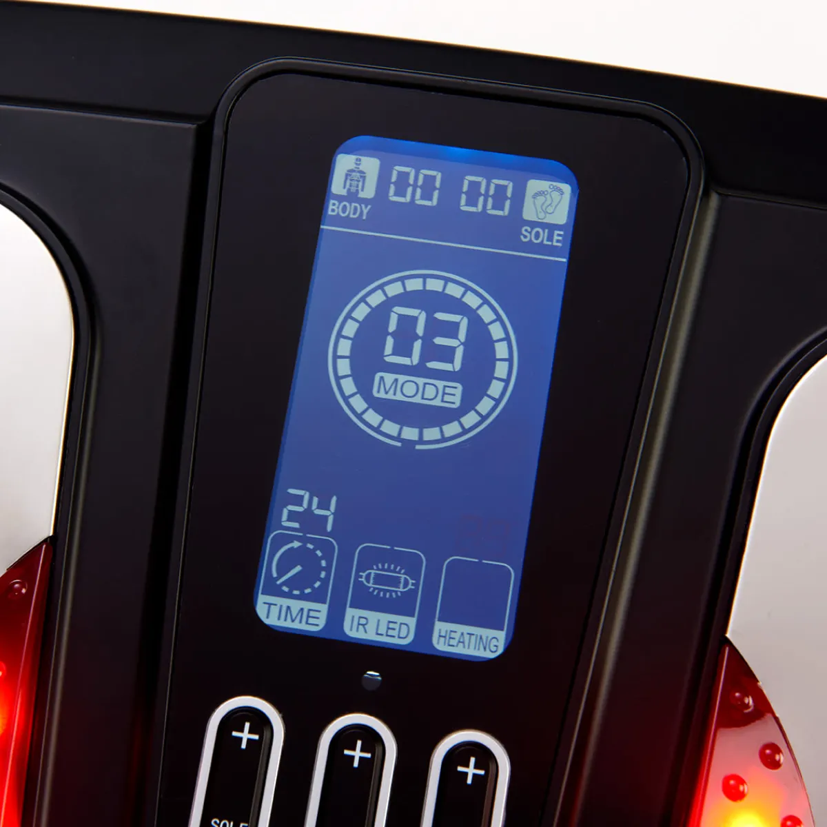 Sharper Image T.E.N.S. Foot Massager with Infrared Heat