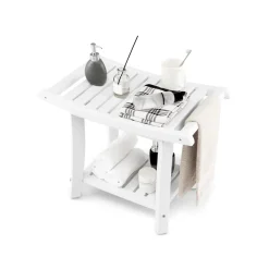 Sharper Image 2-Tier Bathroom Shower Bench