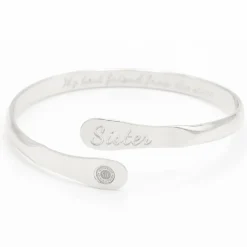 Hollywood Sensation To My Sister Engraved Bracelet
